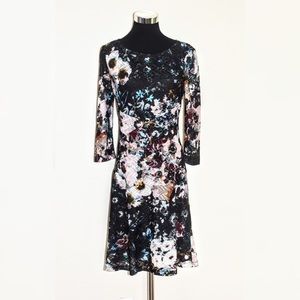 Black Floral Dress